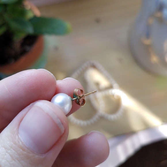 SOLD Vintage Genuine Pearl 3-pc Set - Picture 9 of 9